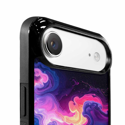 iPhone 17 Air Case — Seamless Repeating Pattern Of Overlapping Galaxy, Customized Protective Case