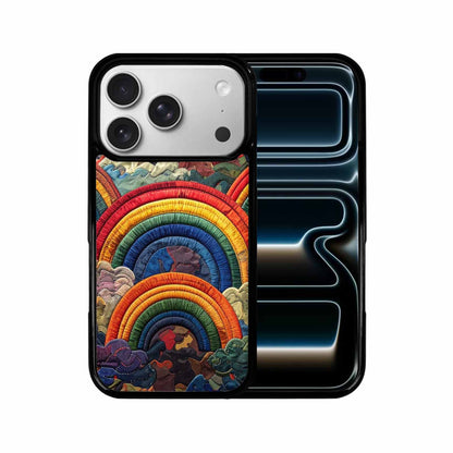 iPhone 17 Pro Case — Vivid Camo Rainbow Arc Camo, Custom Art Phone Cover