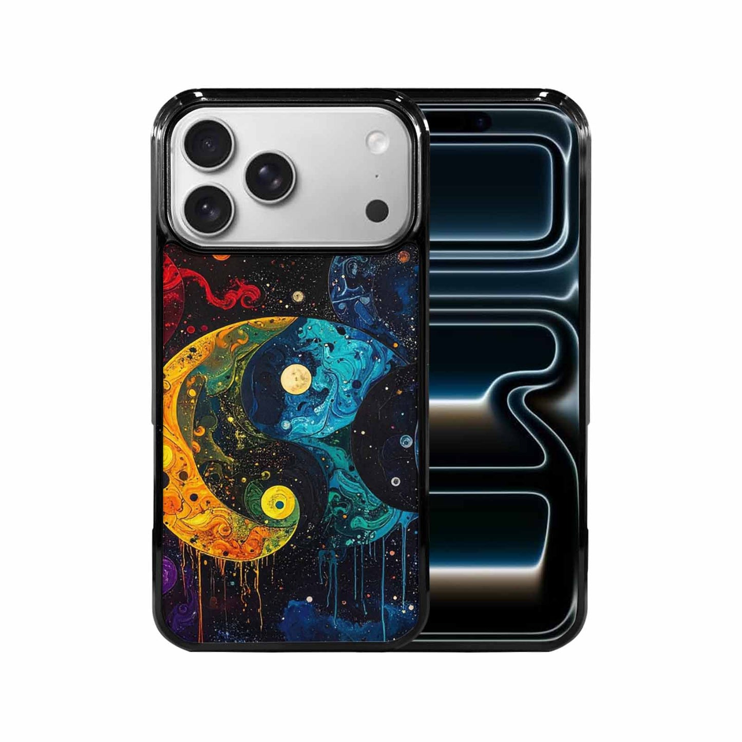 iPhone 17 Pro Max Case — Yin &amp; Yang Yin Original Art, Custom Print Case Cover