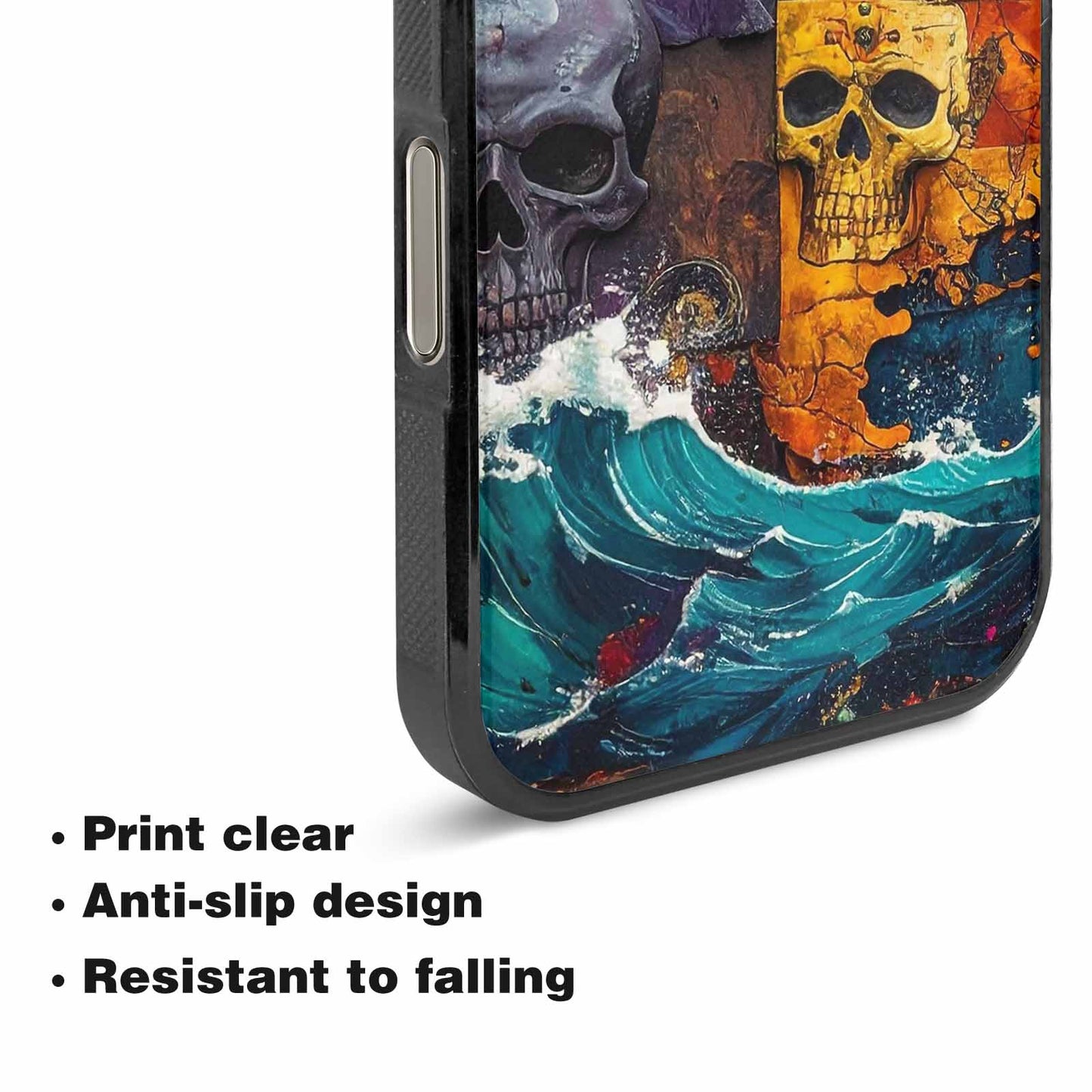 iPhone 16 Pro Max Case — Pirate Skull Flag Pirate Skull Flag, Original Design Phone Case