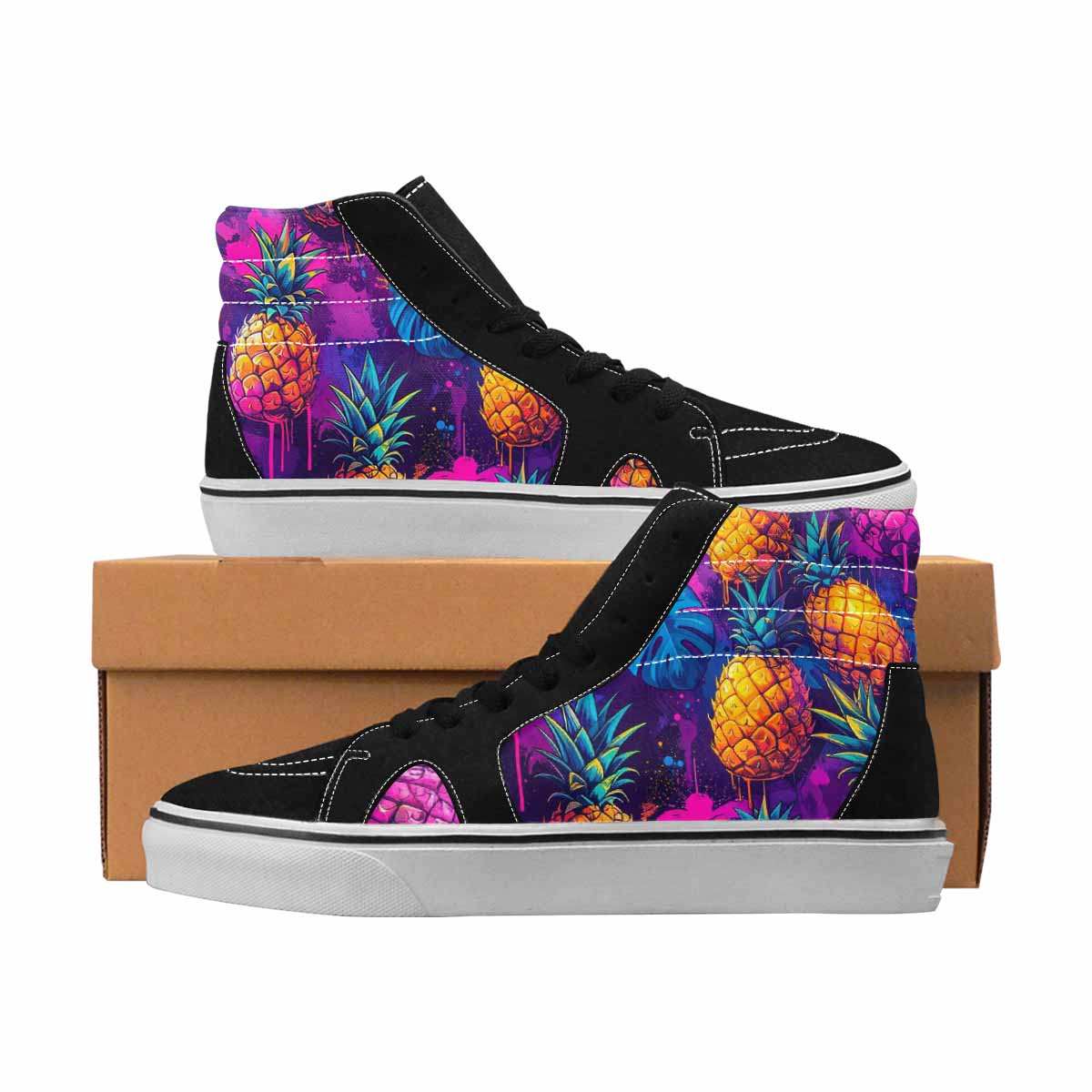 MEN'S Neon Splatter Pineapple 5 Ferion