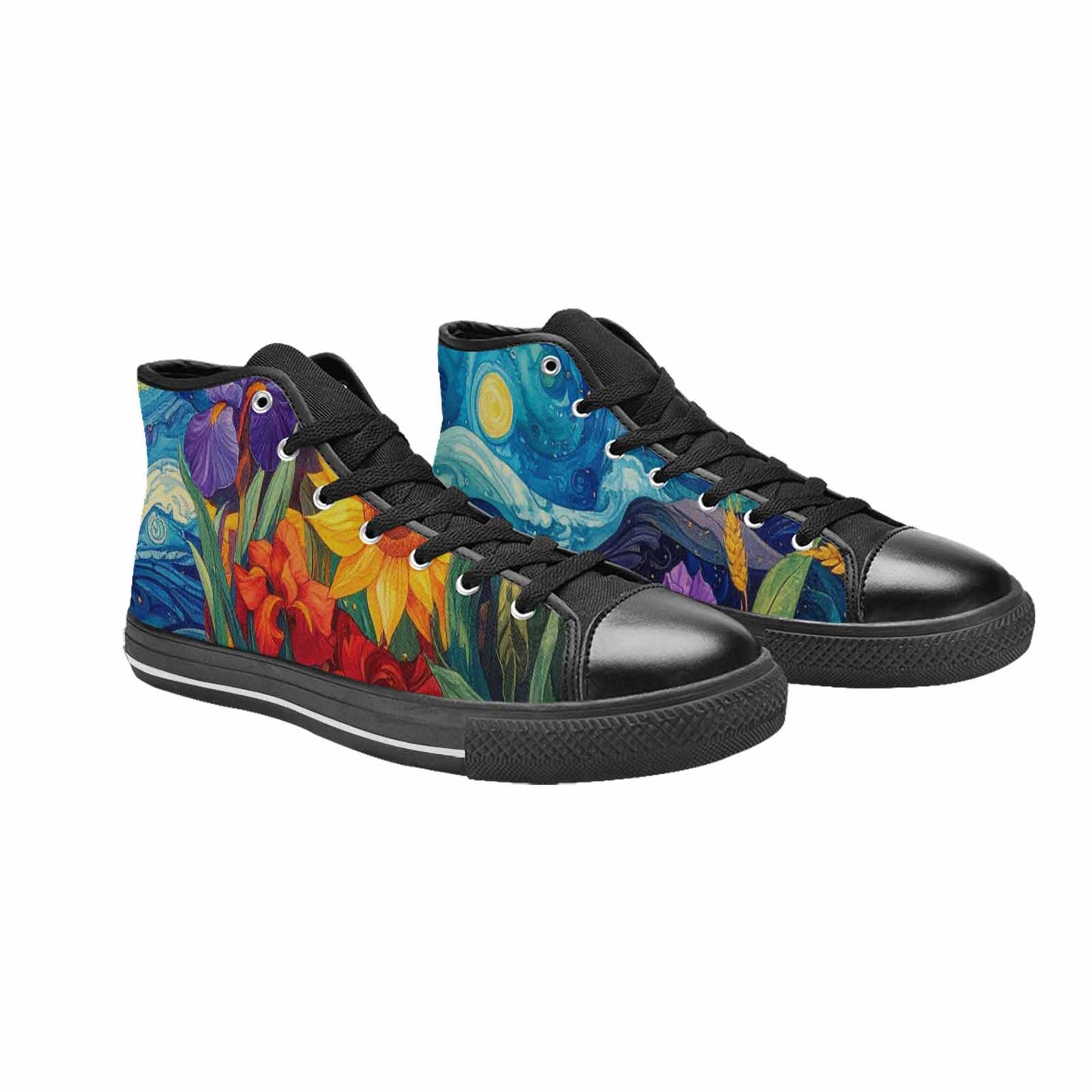 MEN'S Blend All Versions High Top Canvas Surreal Sneakers