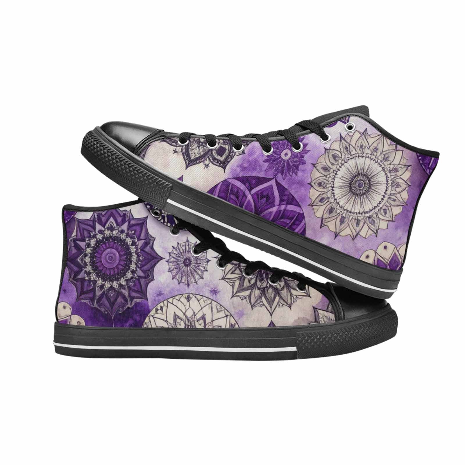 MEN'S Mandala High Top Canvas Y2K Sneakers