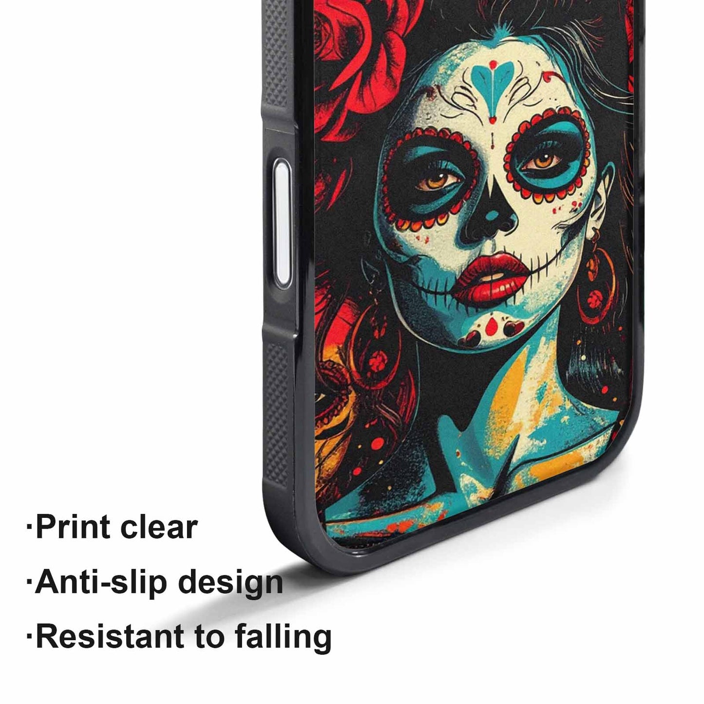 iPhone 17 Pro Max Case — Skull Dark Art Gothic Print Gothic, Custom Printed Phone Case