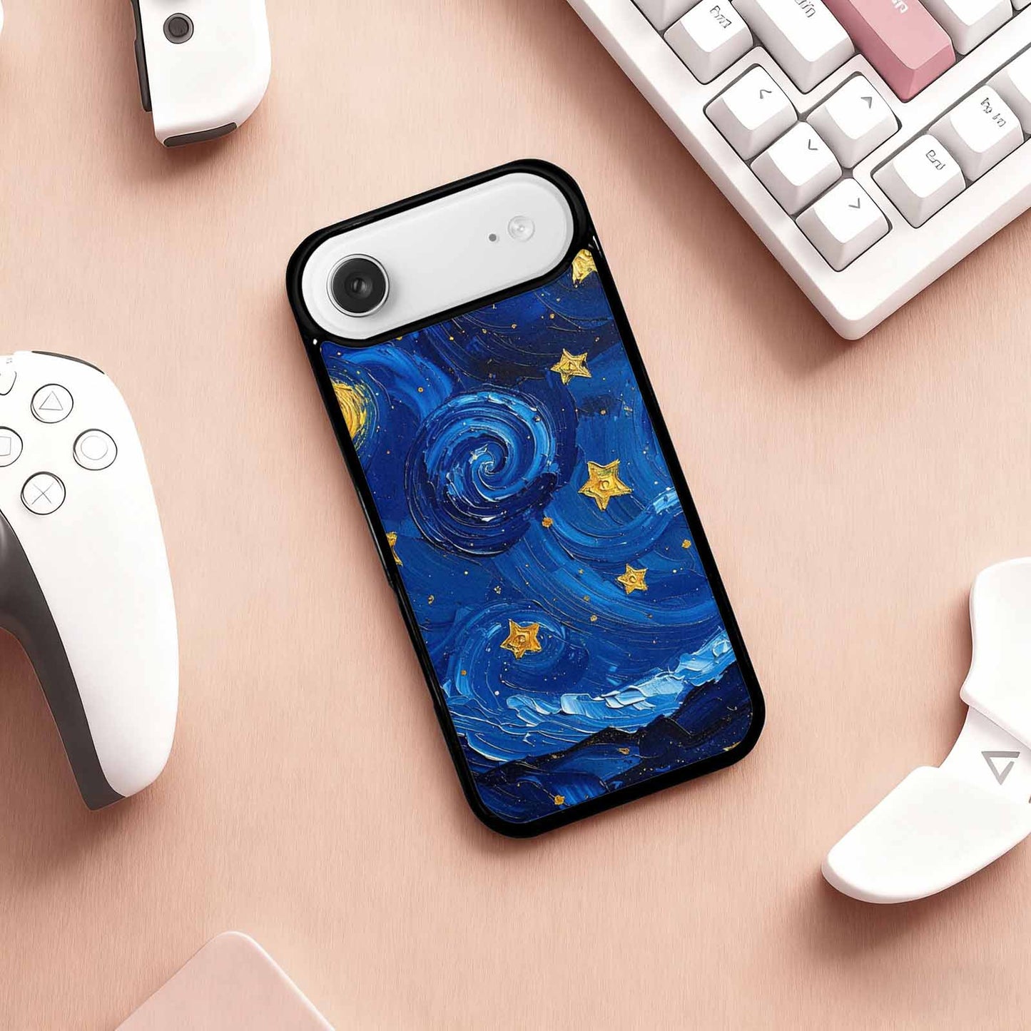 iPhone 17 Air Case — Starry Night Galaxy Space, Custom Made Phone Cover