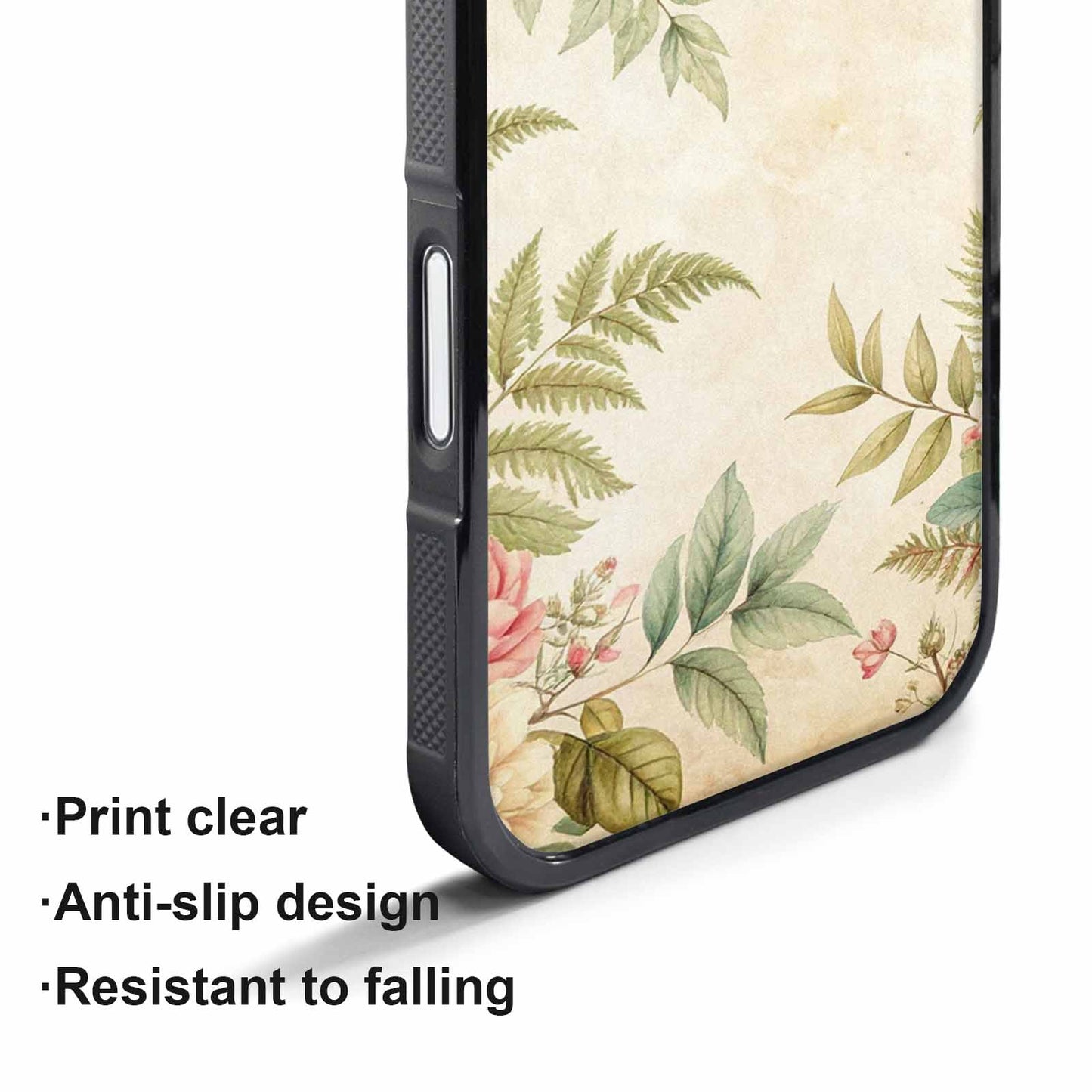 iPhone 17 Air Case — Vintage Botanical Art Pattern Floral, Custom Art Phone Cover
