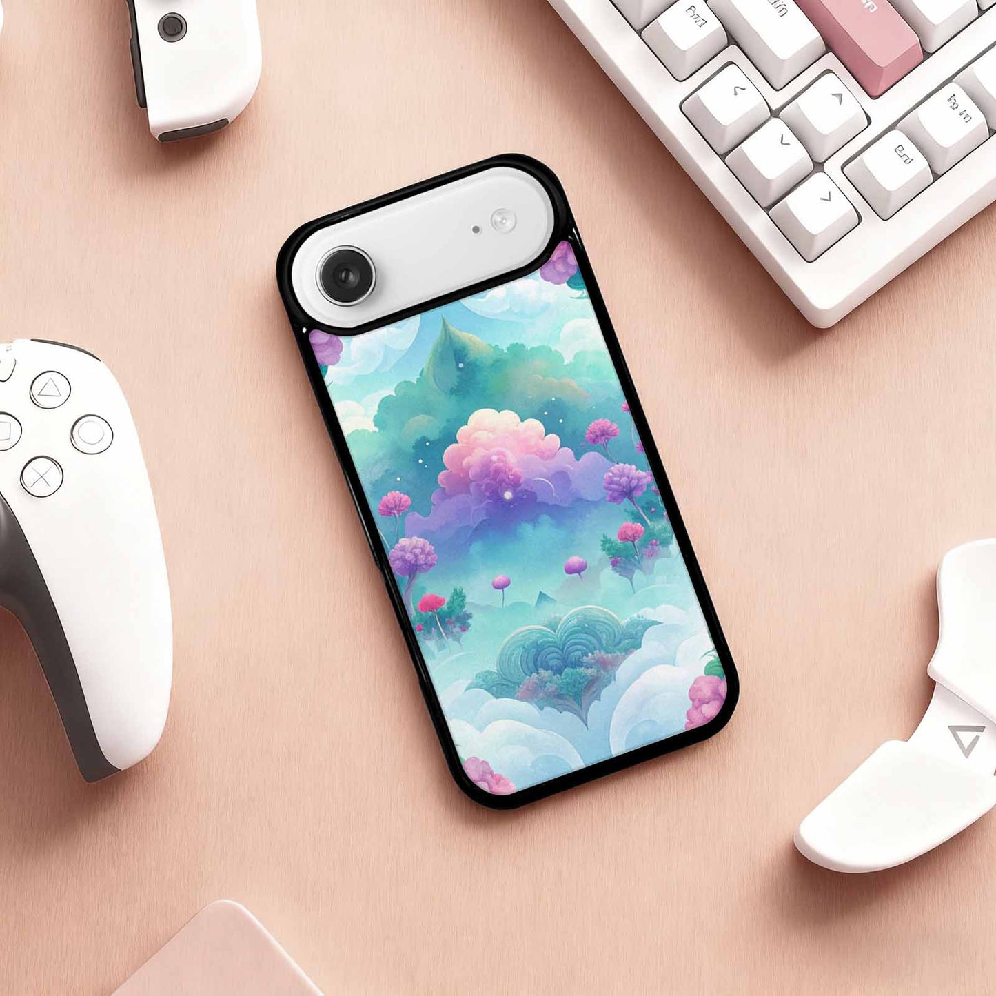 iPhone 17 Air Case — Surrealist Dreamscape Original Art, Custom Art Phone Cover