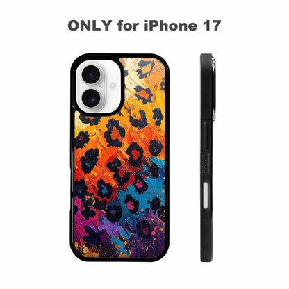 iPhone 17 Case — Full Color Vibrant Animal Print, Custom Art Phone Cover