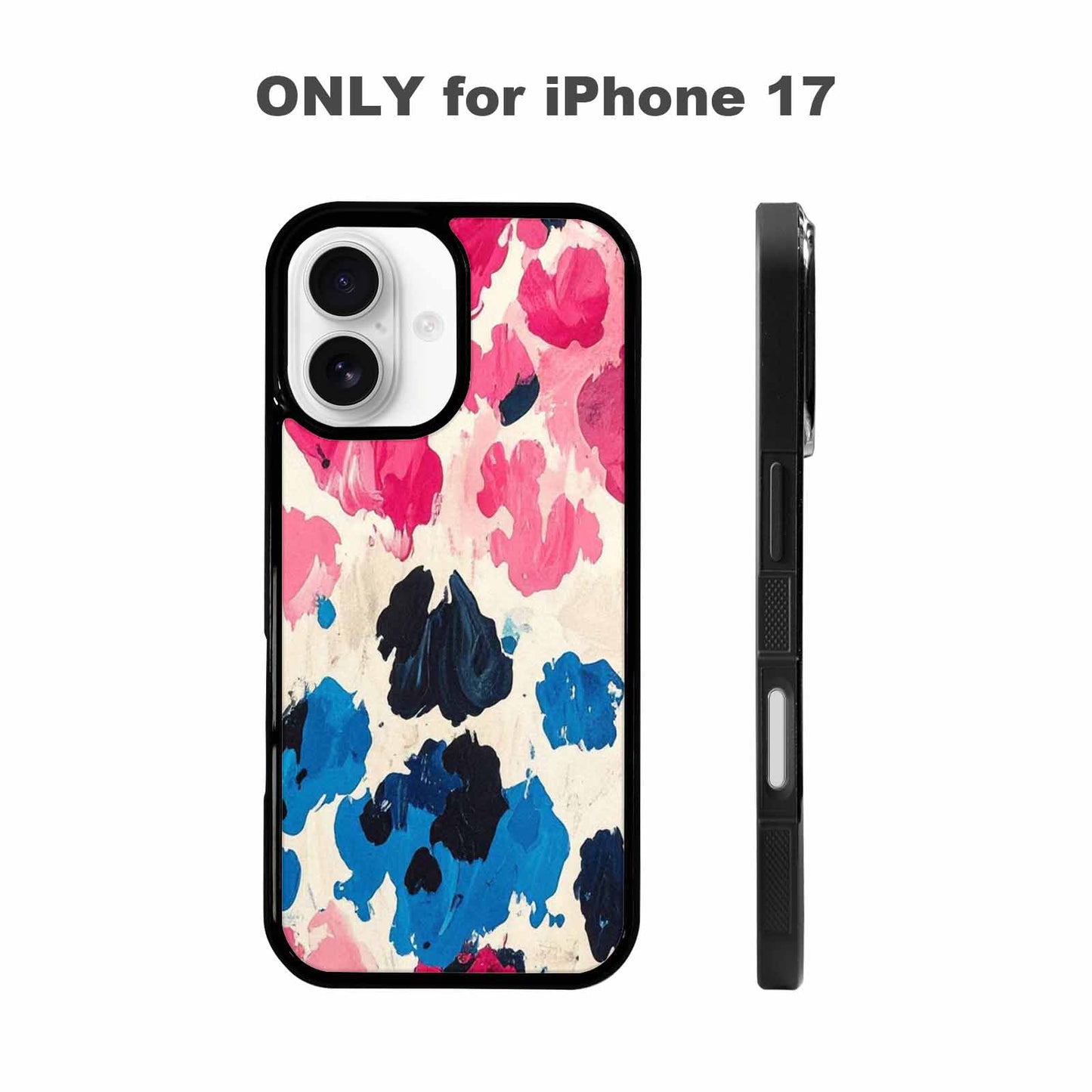 iPhone 17 Case — Small Cow Animal Print Animal Print, Custom Art Phone Cover