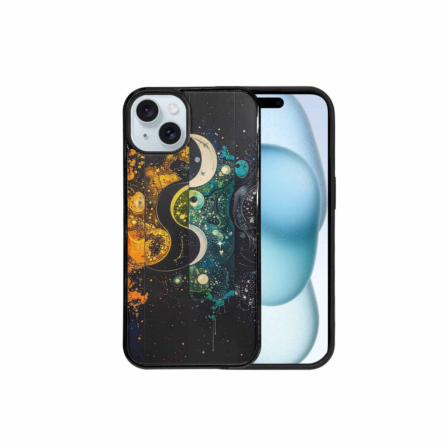iPhone 15 Plus Case — Yin Yang Yin And Yang Symbol, Unique Phone Case Design