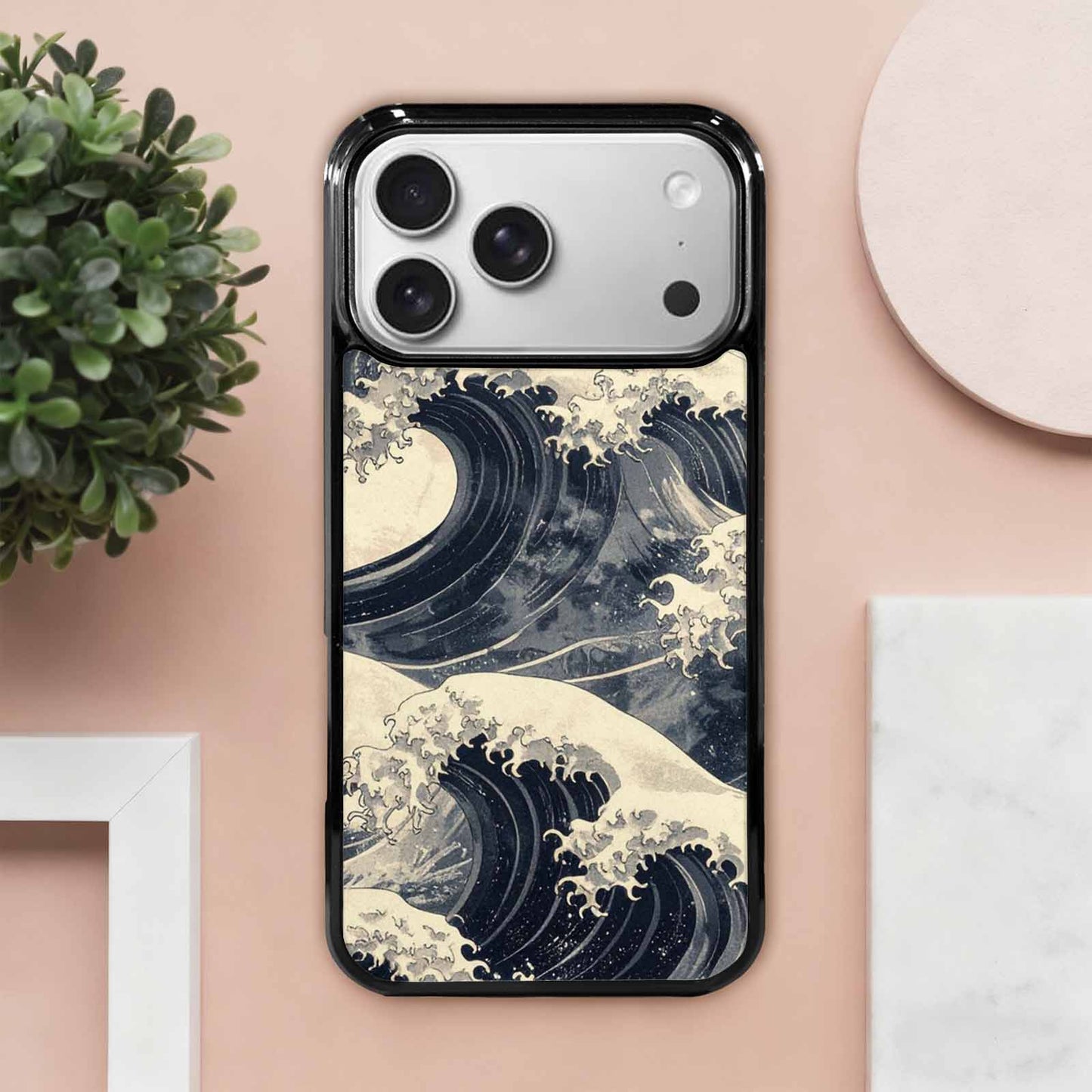 iPhone 17 Pro Max Case — Vintage Americana Wave Retro Vintage, Custom Designed Case Cover
