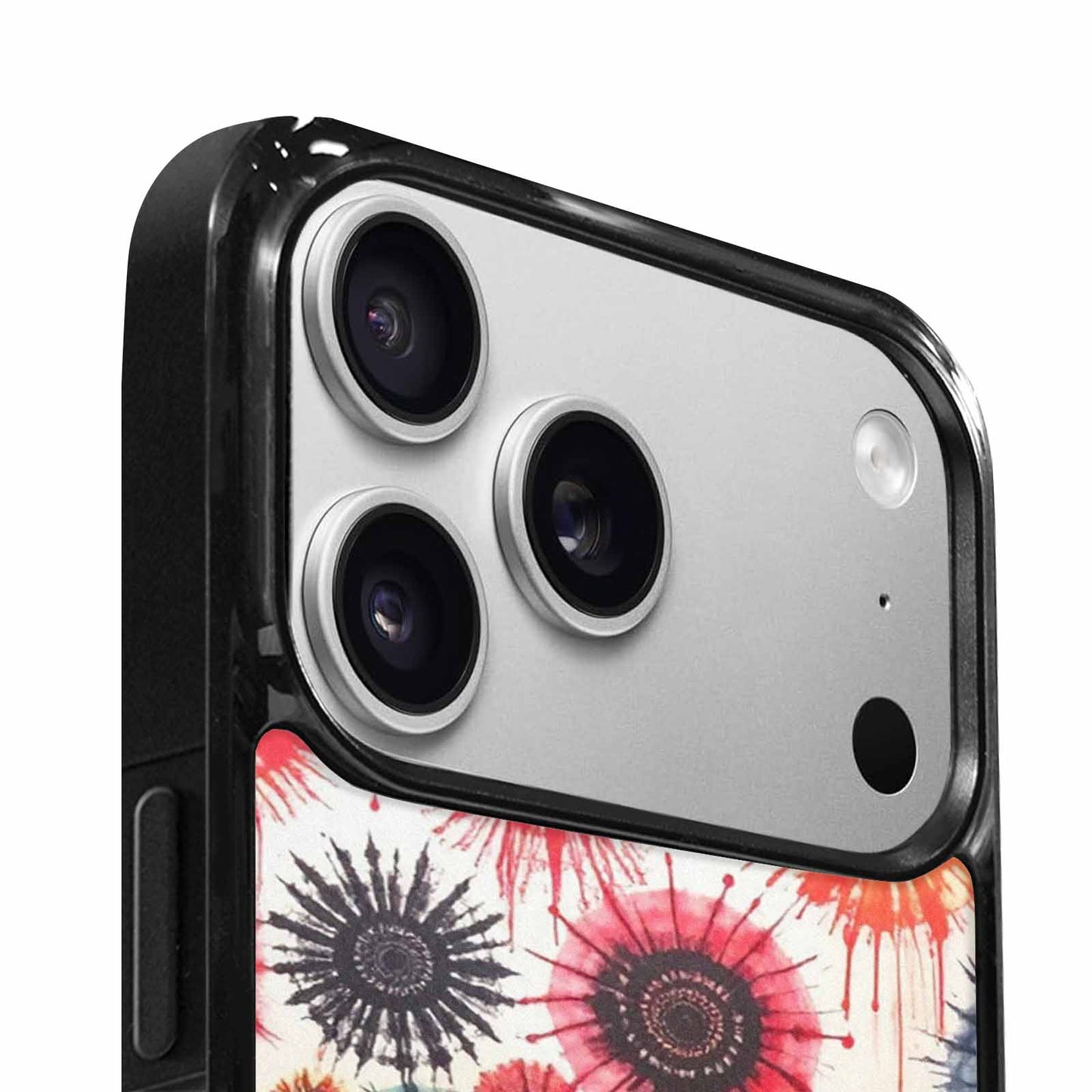 iPhone 17 Pro Max Case — Tie Dye Swirls Black Tie Dye, Custom Made Phone Cover