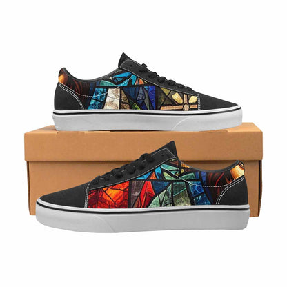 MEN'S Jesus Face Small Canvas Lace-Up Dreamcore Shoes