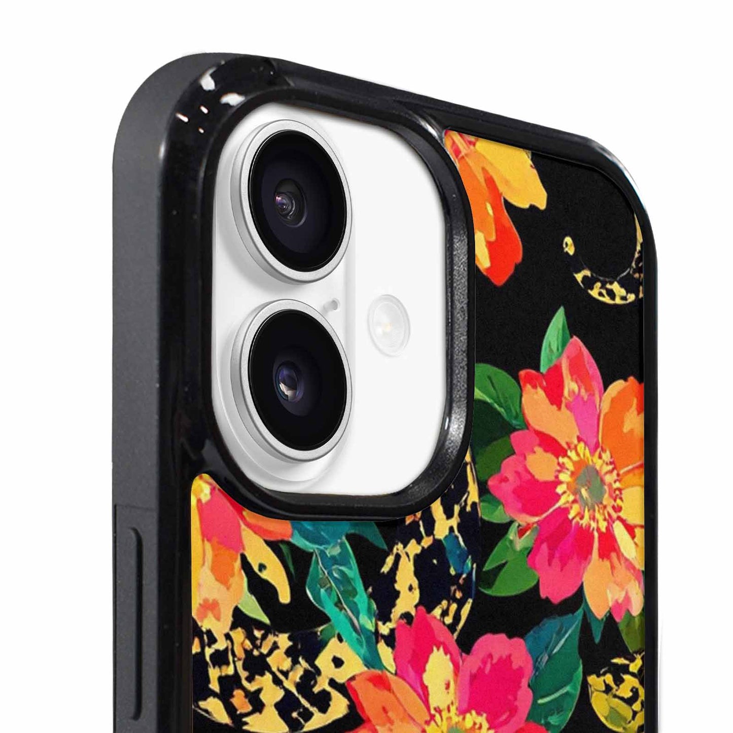 iPhone 17 Case — Snakes Print Floral Seamless Floral, Custom Print Case Cover