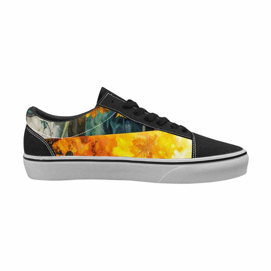 WOMEN'S Blend Melt Them Canvas Lace-Up Neon Fantasy Custom Shoes
