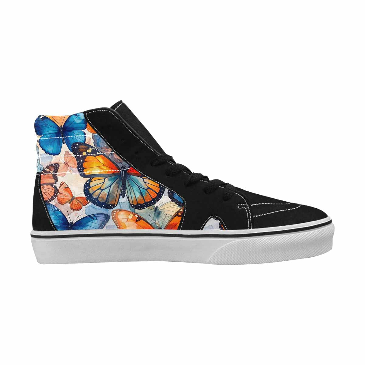 MEN'S Butterfly Wing High Top Canvas Y2K Custom Shoes