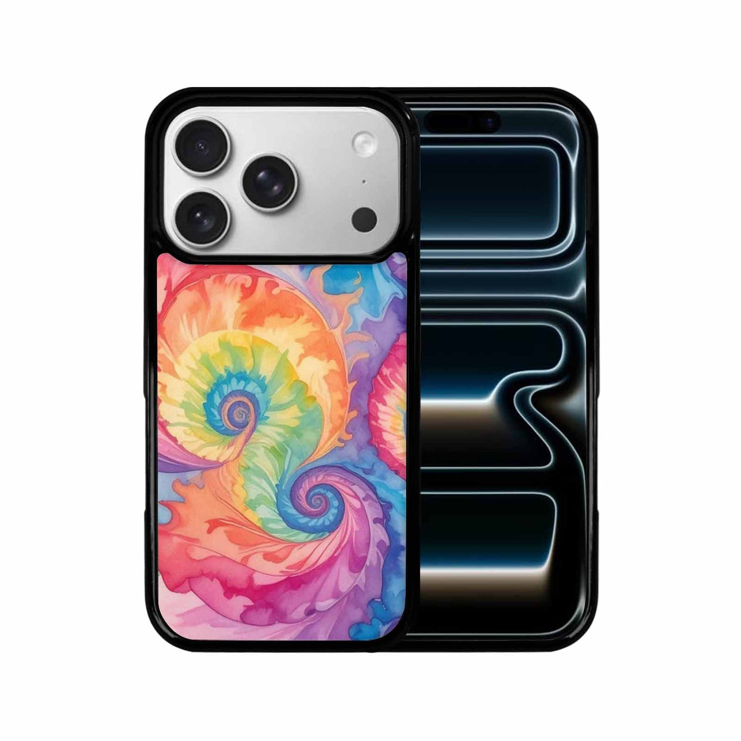 iPhone 17 Pro Case — Tie Dye Swirls Tie Dye Tie, Custom Made Phone Cover