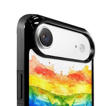 iPhone 17 Air Case — Watercolor Splash Abstract Pattern Seamless Watercolor, Custom Made Phone Cover
