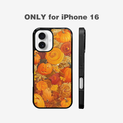 iPhone 16 Case — Autumn Pumpkin Patch Autumn Pumpkin Patch, Custom Printed Phone Case
