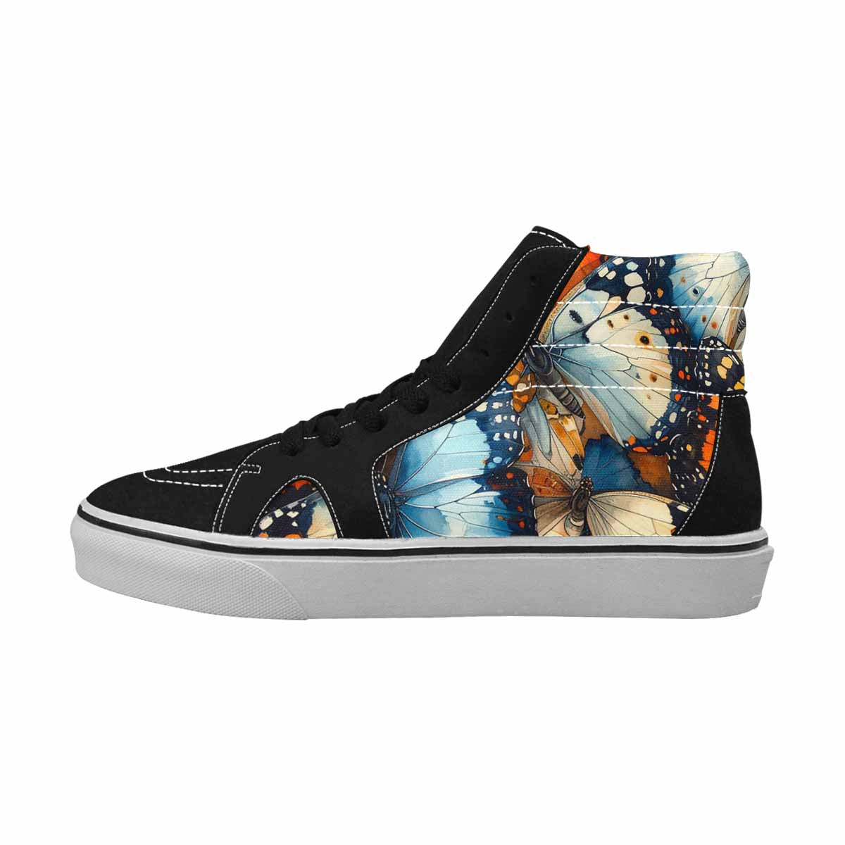 MEN'S Butterfly Wing High Top Canvas Surreal Sneakers
