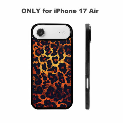 iPhone 17 Air Case — Leopard Print Dark Seamless Pattern Animal, Customized Protective Case