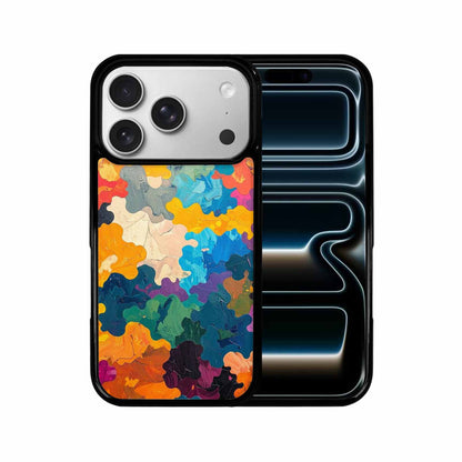 iPhone 17 Pro Case — Camo Patches Full Color Vibrant Camo, Personalized Phone Case
