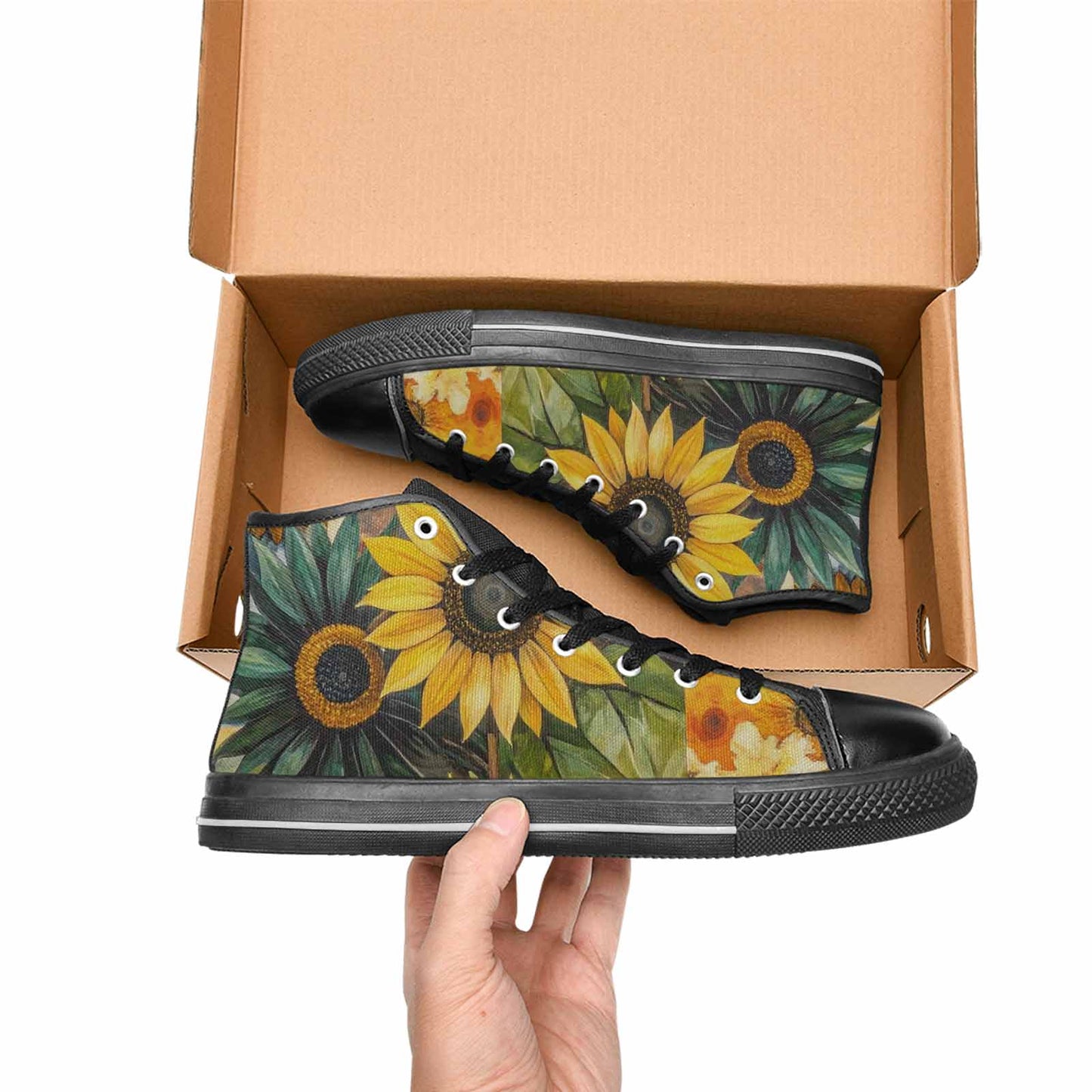 MEN'S Blend Melt Them High Top Canvas Vivid Sneakers