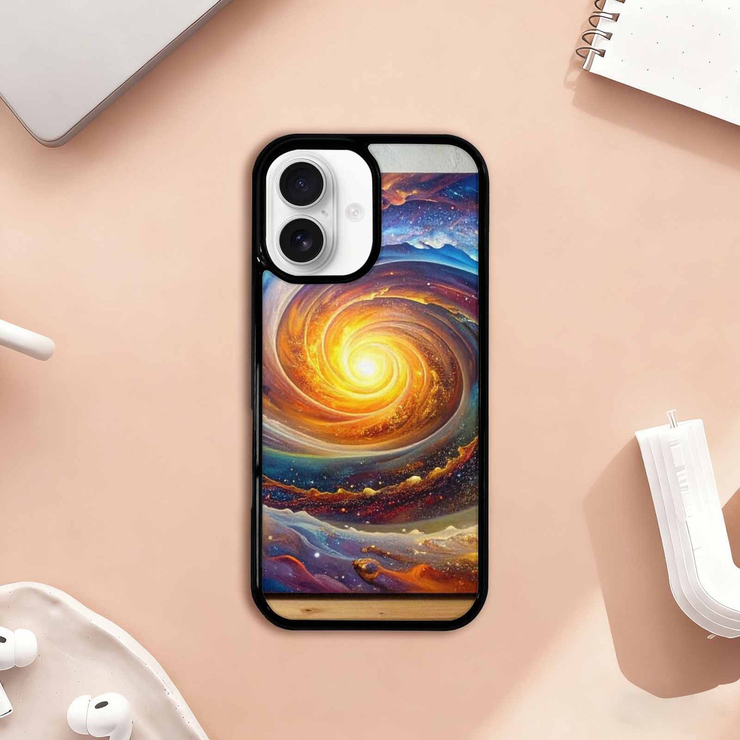 iPhone 17 Case — Galaxy Cosmic Print Galaxy Space, Personalized Phone Case