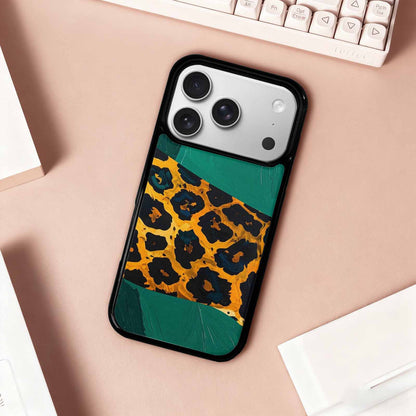 iPhone 17 Pro Case — Animal Print Leopard Wallpaper Pattern Animal, Original Design Phone Case
