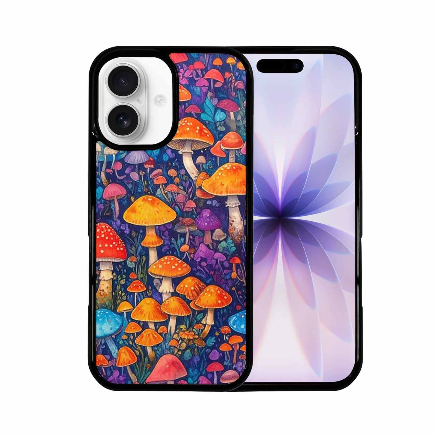 iPhone 17 Case — Mushrooms (general) Mushrooms Pa Original Art, Custom Print Case Cover