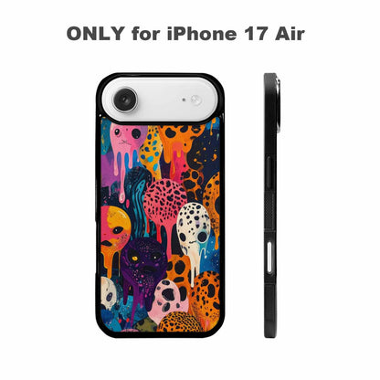 iPhone 17 Air Case — Melting Aliens Pattern Hundreds Of Alien, Custom Made Phone Cover