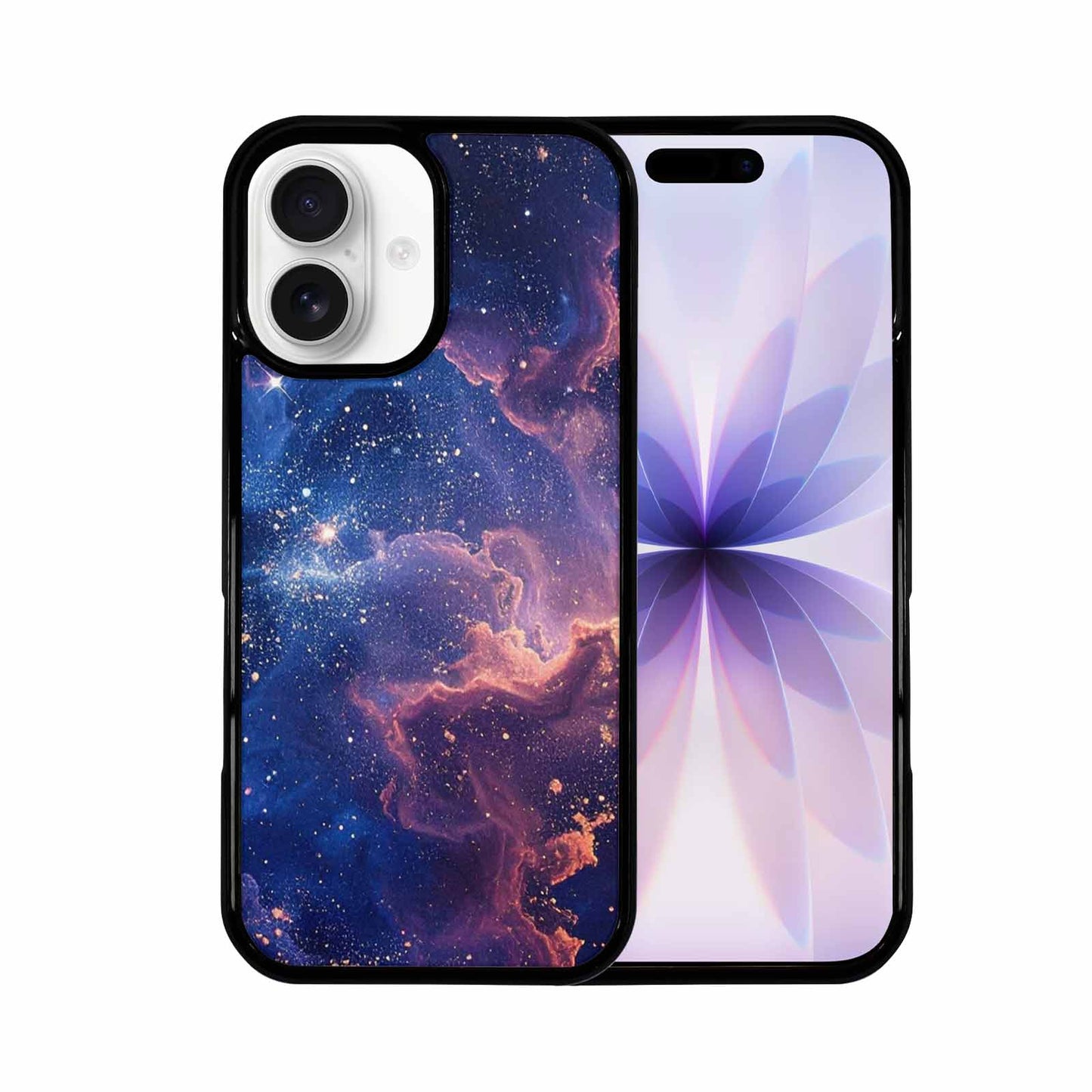 iPhone 17 Case — Nebula Texture With Dense Galaxy Space, Custom Printed Phone Case