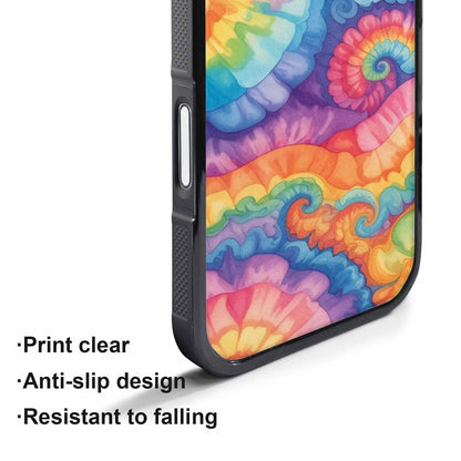 iPhone 17 Air Case — Tie Dye Swirls Tie Dye Tie, Custom Phone Case