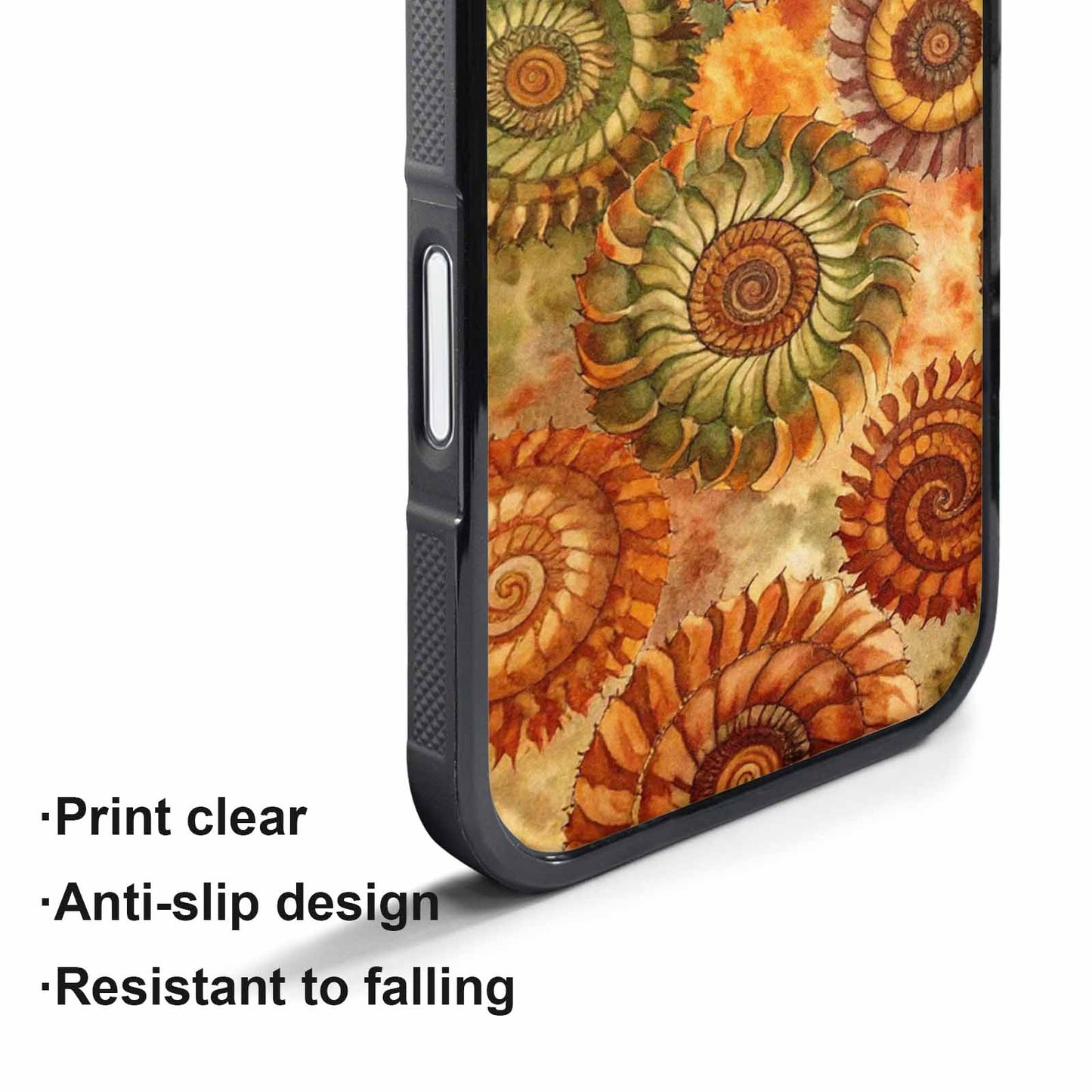iPhone 17 Air Case — Tie Dye Earth Tones Blended Tie, Customized Protective Case