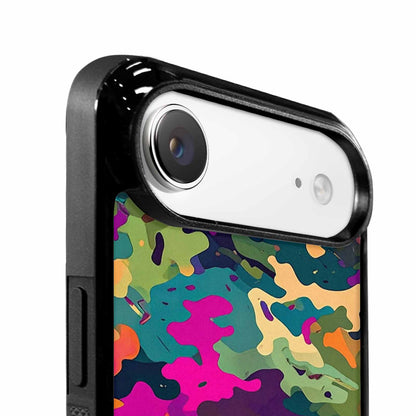 iPhone 17 Air Case — Small Military Camouflage Blotch Pattern Camo, Custom Made Phone Cover