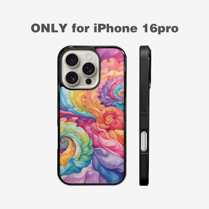 iPhone 16 Pro Case — Tie Dye Swirls Tie Dye Swirls, Unique Phone Case Design