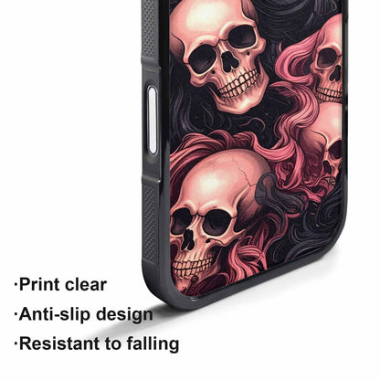 iPhone 17 Air Case — Skull Dark Art Gothic Print Gothic, Custom Printed Phone Case