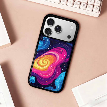 iPhone 17 Pro Case — Love Wins Galaxy Seamless Pattern Galaxy, Custom Designed Case Cover