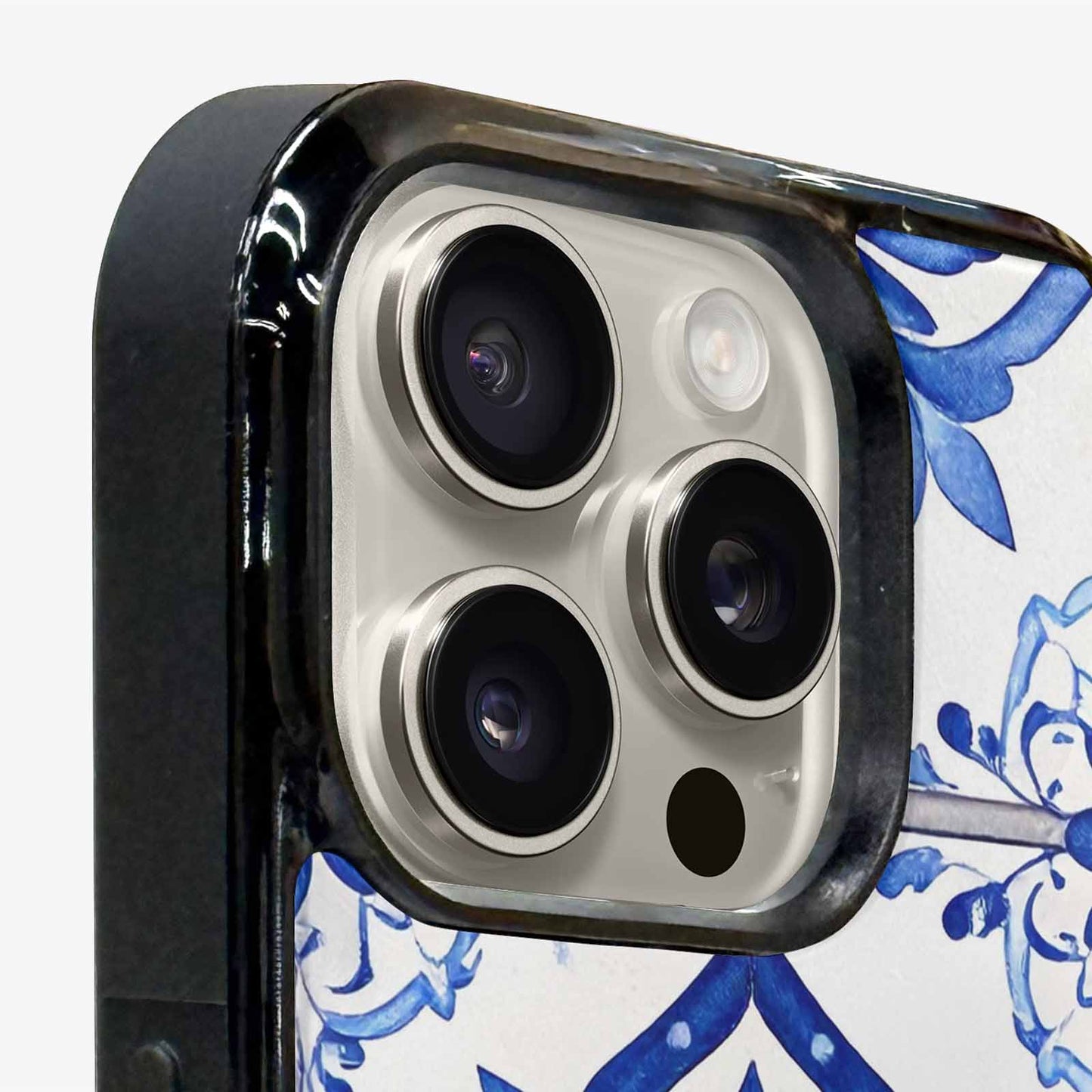 iPhone 16 Pro Case — Mexican Talavera Tile Pattern Floral Geometric, Custom Print Case Cover