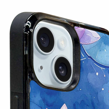 iPhone 15 Case — Monet Water Lilies Painting Pattern, Custom Made Phone Cover