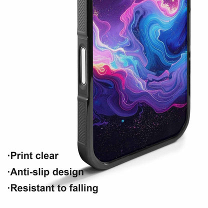 iPhone 17 Case — Seamless Repeating Pattern Of Galaxy Space, Personalized Phone Case