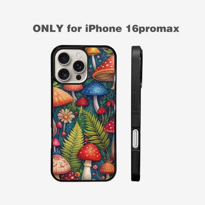 iPhone 16 Pro Max Case — Mushrooms Botanicalmushrooms P 7fj Personalized Phone, Customized Protective Case