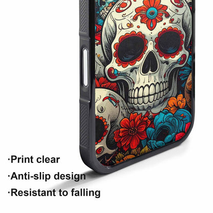 iPhone 17 Pro Max Case — Skull Dark Art Gothic Print Gothic, Custom Printed Phone Case
