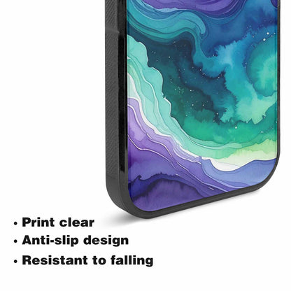 iPhone 15 Case — Galaxy Aurora Nebula, Customized Protective Case