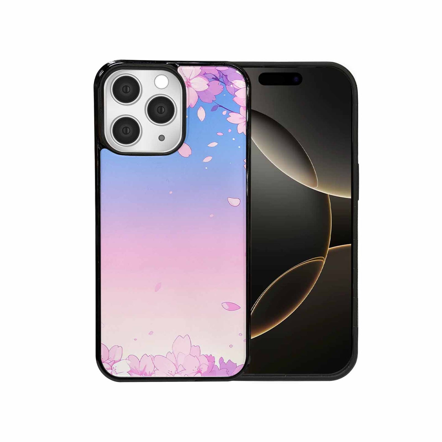 iPhone 15 Pro Max Case — Anime Cherry Blossom Custom, Personalized Phone Case
