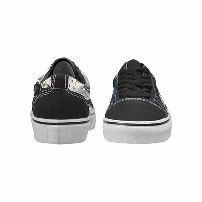 WOMEN'S Mushrooms (general) Lace-Up Canvas Vivid Sneakers