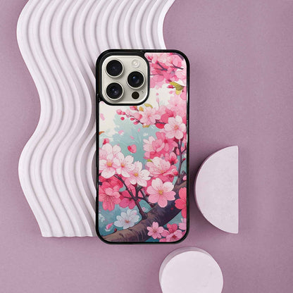 iPhone 16 Pro Max Case — Cherry Blossom Branch Cherry Blossom Branches, Customized Protective Case