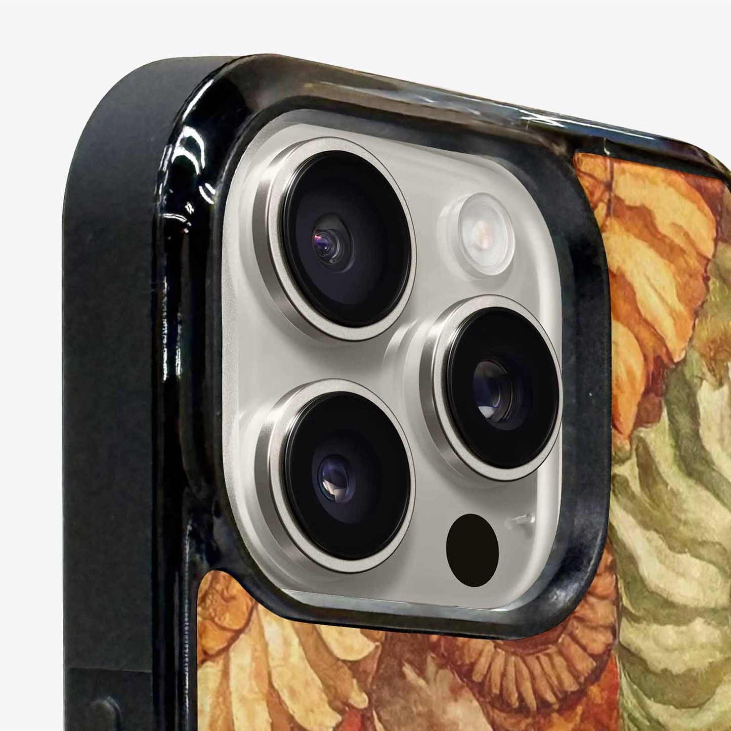 iPhone 16 Pro Max Case — Tie Dye Earth Tones Blended Overlapping, Custom Print Case Cover