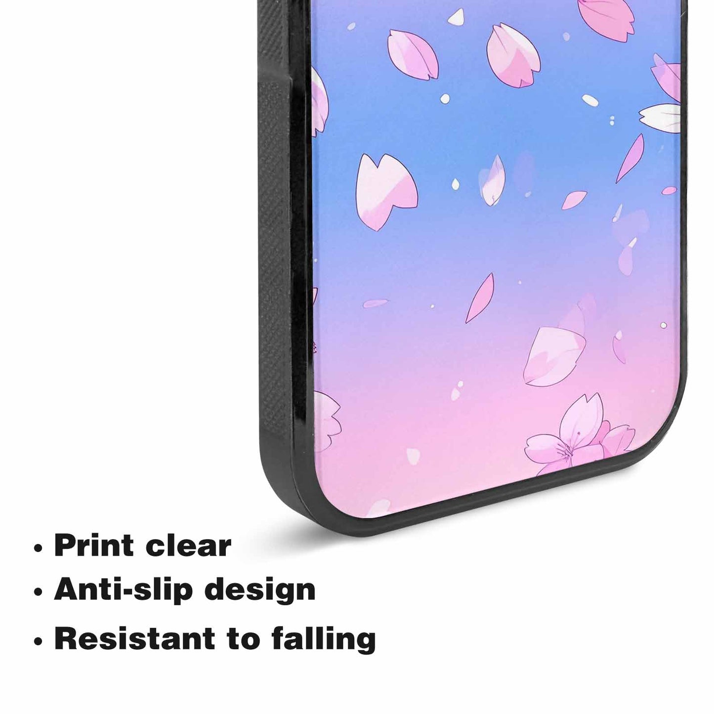iPhone 15 Plus Case — Anime Cherry Blossom Custom, Unique Phone Case Design