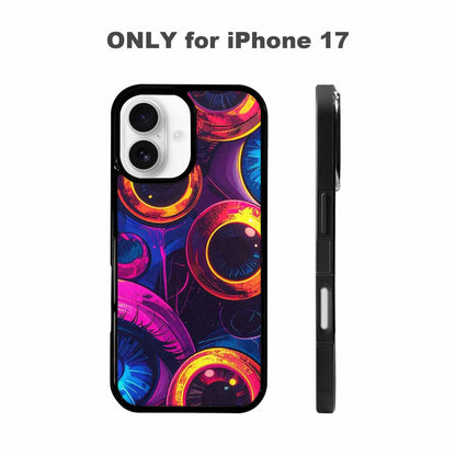 iPhone 17 Case — Seamless Tileable Pattern Of Cartoon Cute, Customized Protective Case